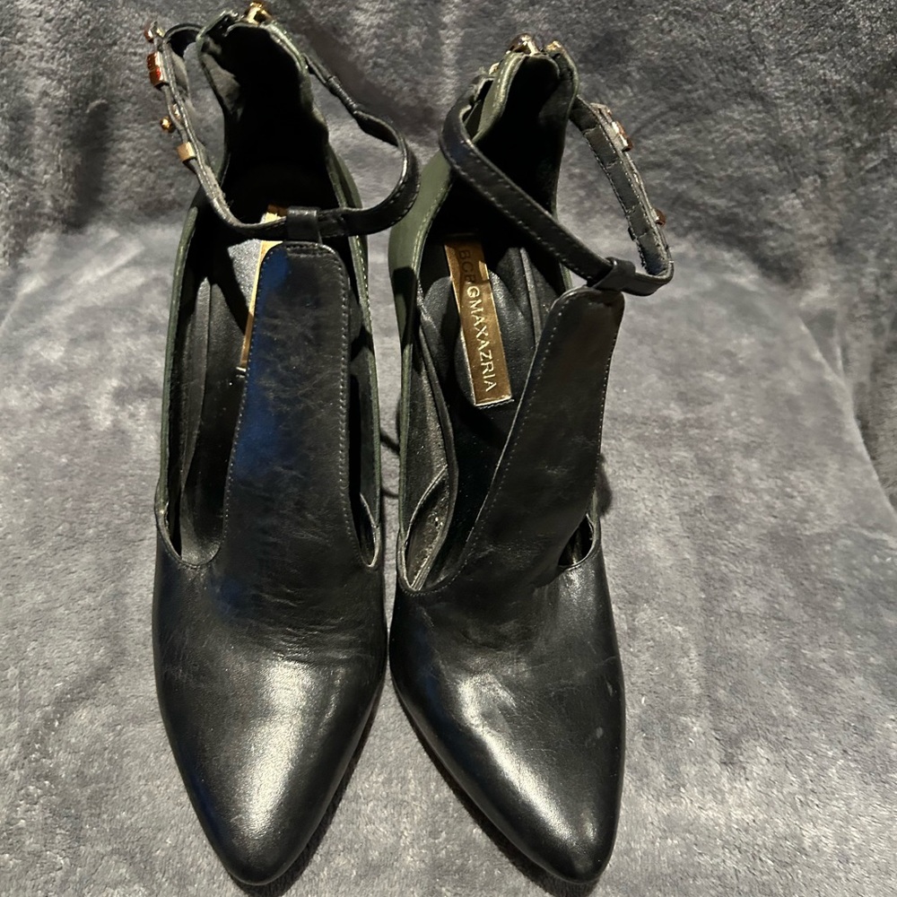 BCBGMaxAzria Black Heeled Shoes
